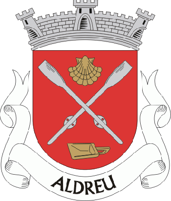 Brasão de Aldreu/Arms (crest) of Aldreu
