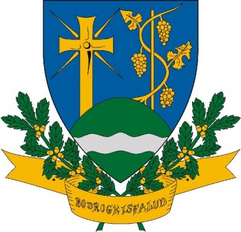 Bodrogkisfalud (címer, arms)
