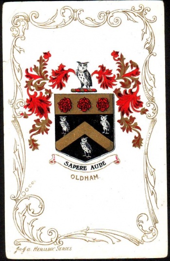 Coat of arms (crest) of Oldham