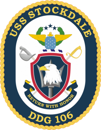 Coat of arms (crest) of the Destroyer USS Stockdale (DDG-106)