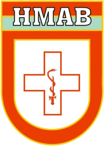 Coat of arms (crest) of the Brasilia Area Military Hospital, Brazilian Army