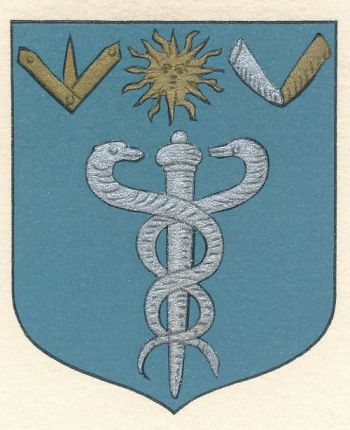 Arms (crest) of Doctors, Pharmacists, Surgeons and Wigmakers in Concarneau