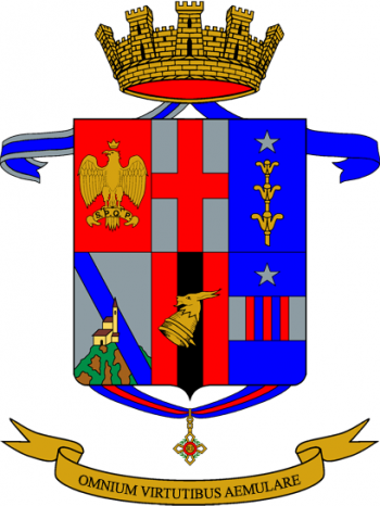 Coat of arms (crest) of the 68th Infantry Battalion Palermo, Italian Army