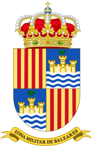 Balearic Islands Military Zone, Spanish Army.png