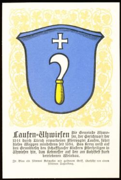 Wappen von/Blason de Laufen-Uhwiesen