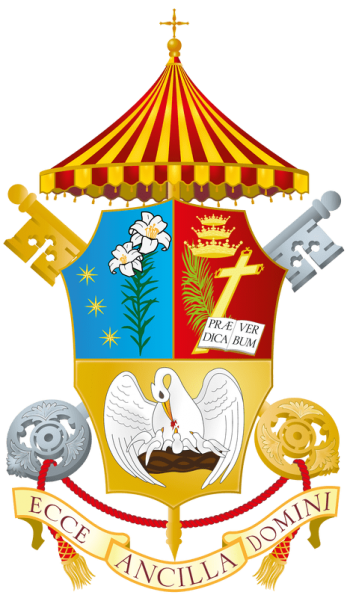 Arms (crest) of Cathedral Basilica of Our Lady of the Annunciation, Acireale