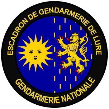 Coat of arms (crest) of the Mobile Gendarmerie Squadron 27-7, France