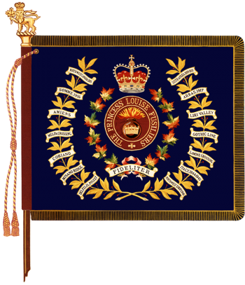 Arms of The Princess Louise Fusiliers, Canadian Army
