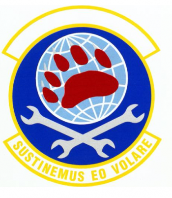 Coat of arms (crest) of the 163rd Aircraft Generation Squadron, California Air National Guard