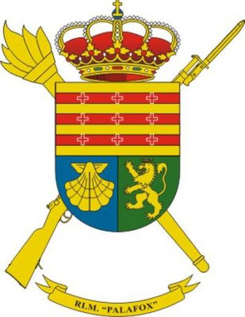 Coat of arms (crest) of the Palafox Military Logistics Residency, Spanish Army