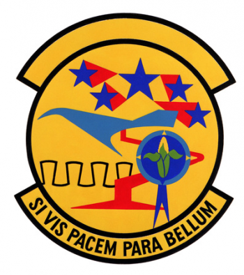 Coat of arms (crest) of the 155th Resource Management Squadron, Nebraska Air National Guard