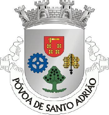 Brasão de Póvoa de Santo Adrião/Arms (crest) of Póvoa de Santo Adrião