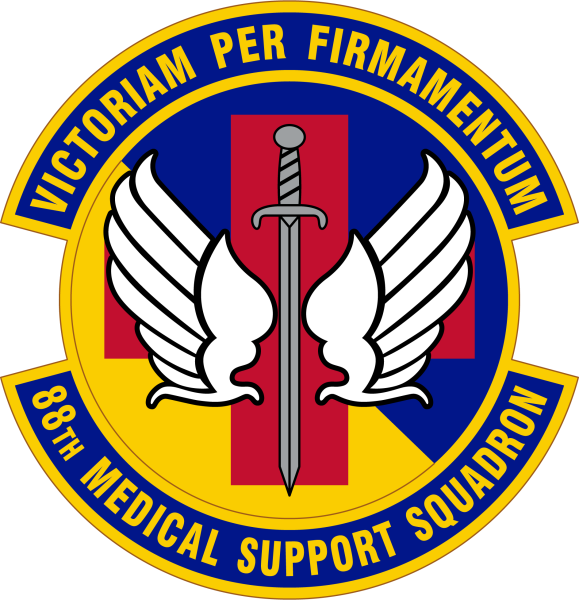 File:88th Medical Support Squadron, US Air Force.png