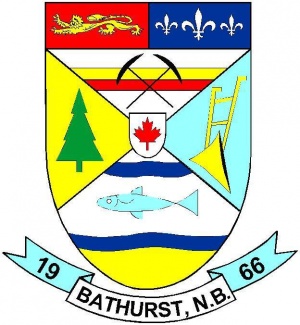 Arms (crest) of Bathurst (Canada)