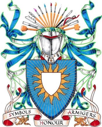 Arms (crest) of Society of Heraldic Arts