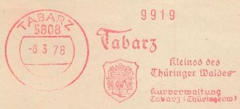 Wappen von Tabarz/Coat of arms (crest) of Tabarz