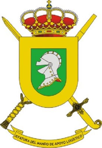 Coat of arms (crest) of the Headquarters Logistics Support Command, Spanish Army