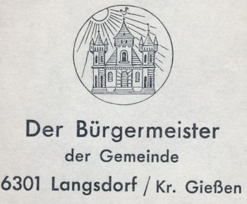Wappen von Langsdorf/Coat of arms (crest) of Langsdorf