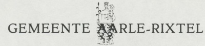 Wapen van Aarle-Rixtel/Arms of Aarle-Rixtel