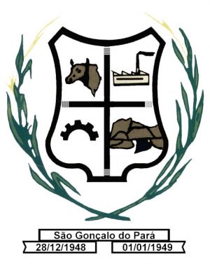 Brasão de São Gonçalo do Pará/Arms (crest) of São Gonçalo do Pará