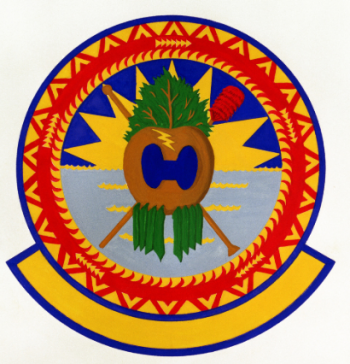 Coat of arms (crest) of the 154th Civil Engineering Squadron, Hawaii Air National Guard