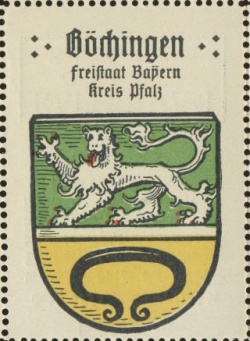 Wappen von Böchingen/Coat of arms (crest) of Böchingen