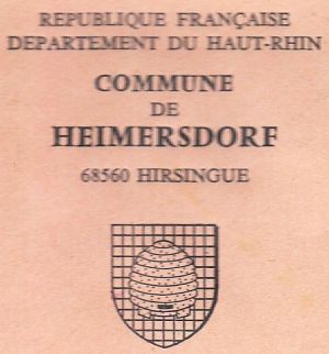 Blason de Heimersdorf/Coat of arms (crest) of {{PAGENAME
