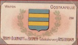 Wapen van Oostkapelle/Arms (crest) of Oostkapelle