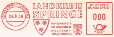 Wappen von Springe (kreis)/Coat of arms (crest) of Springe (kreis)