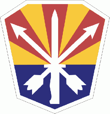 Coat of arms (crest) of Arizona Army National Guard, US