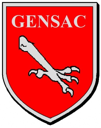 Blason de Gensac (Gironde)/Arms (crest) of Gensac (Gironde)
