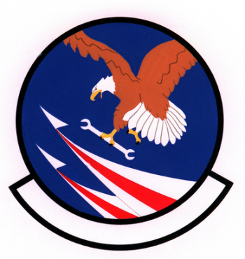 Coat of arms (crest) of the 12th Organizational Maintenance Squadron, US Air Force