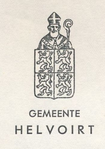 Wapen van Helvoirt/Coat of arms (crest) of Helvoirt