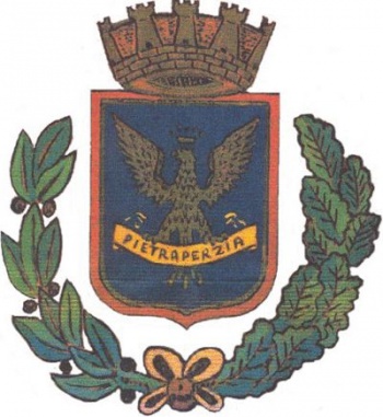 Stemma di Pietraperzia/Arms (crest) of Pietraperzia