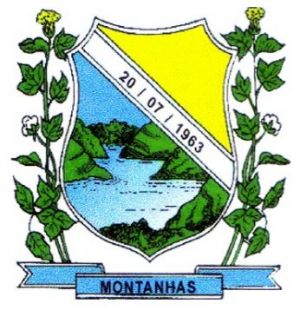 Brasão de Montanhas (Rio Grande do Norte)/Arms (crest) of Montanhas (Rio Grande do Norte)
