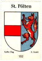 Wappen von Sankt Pölten/Arms (crest) of Sankt Pölten