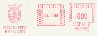 Wapen van Beegden/Arms (crest) of Beegden