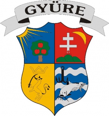 Gyüre (címer, arms)