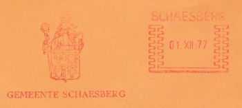 Wapen van Schaesberg/Coat of arms (crest) of Schaesberg