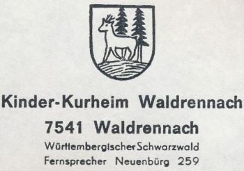 Wappen von Waldrennach/Coat of arms (crest) of Waldrennach