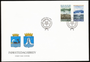 Arms of Norway (stamps)