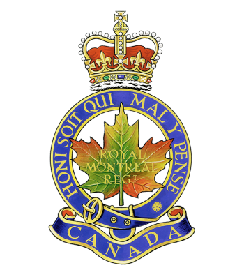 Coat of arms (crest) of the The Royal Montreal Regiment, Canadian Army