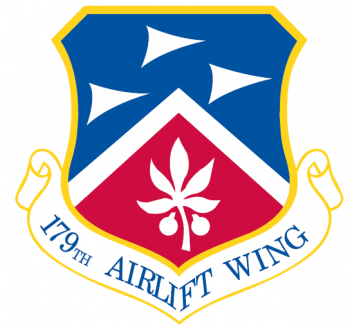 Coat of arms (crest) of the 179th Airlift Wing, Ohio Air National Guard