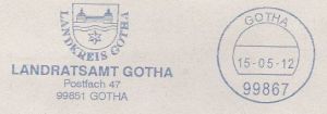 Wappen von Gotha (kreis)/Coat of arms (crest) of Gotha (kreis)