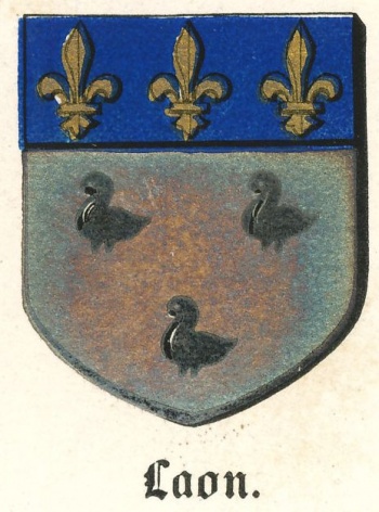 Blason de Laon/Coat of arms (crest) of {{PAGENAME