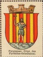 Blason de Perpignan/Arms (crest) of Perpignan