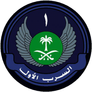 Coat of arms (crest) of the 1 Squadron, Royal Saudi Air Force