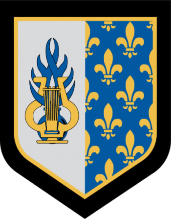 Coat of arms (crest) of the Music of the Mobile Gendarmerie, France
