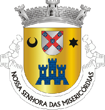 Brasão de Nossa Senhora das Misericórdias/Arms (crest) of Nossa Senhora das Misericórdias