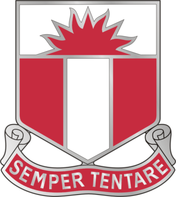Coat of arms (crest) of 321st Engineer Battalion, US Army